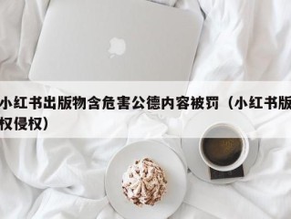 小红书出版物含危害公德内容被罚（小红书版权侵权）