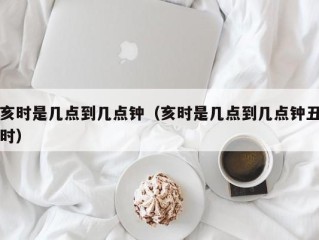 亥时是几点到几点钟（亥时是几点到几点钟丑时）