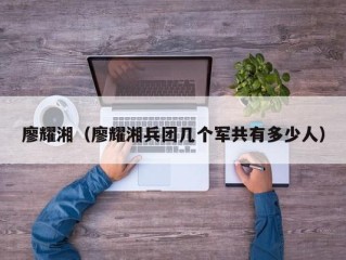 廖耀湘（廖耀湘兵团几个军共有多少人）