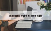 毛都没长就开被了包（毛还没长）