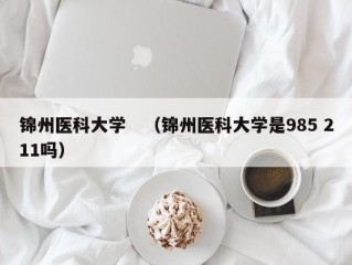 锦州医科大学　（锦州医科大学是985 211吗）