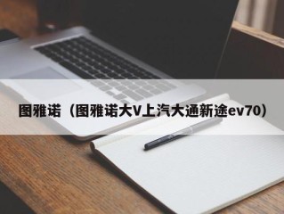 图雅诺（图雅诺大V上汽大通新途ev70）