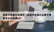 真我手机是什么牌子（真我手机是什么牌子质量怎么样真我q3）