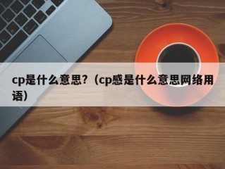 cp是什么意思?（cp感是什么意思网络用语）