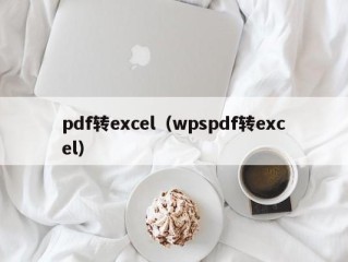 pdf转excel（wpspdf转excel）