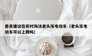 委员建议在农村淘汰老头乐电动车（老头乐电动车可以上牌吗）