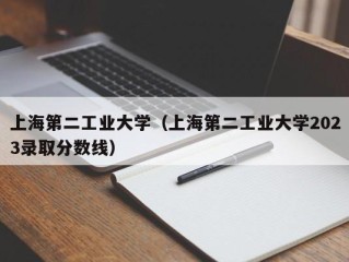 上海第二工业大学（上海第二工业大学2023录取分数线）