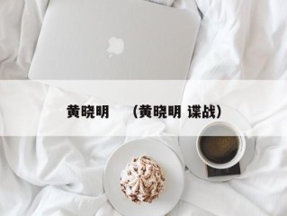 黄晓明　（黄晓明 谍战）