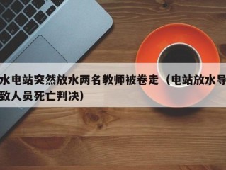 水电站突然放水两名教师被卷走（电站放水导致人员死亡判决）