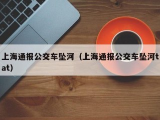 上海通报公交车坠河（上海通报公交车坠河tat）