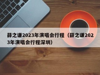 薛之谦2023年演唱会行程（薛之谦2023年演唱会行程深圳）