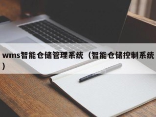 wms智能仓储管理系统（智能仓储控制系统）