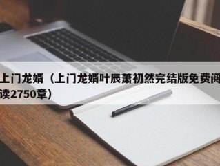 上门龙婿（上门龙婿叶辰萧初然完结版免费阅读2750章）