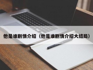 他是谁剧情介绍（他是谁剧情介绍大结局）