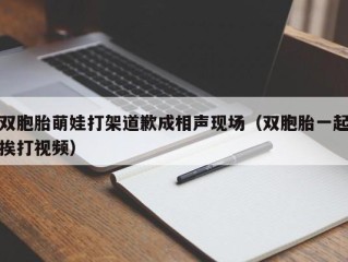 双胞胎萌娃打架道歉成相声现场（双胞胎一起挨打视频）