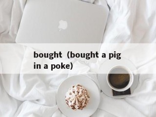 bought（bought a pig in a poke）