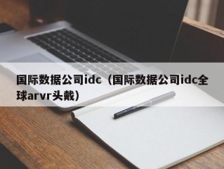 国际数据公司idc（国际数据公司idc全球arvr头戴）