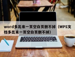 word多出来一页空白页删不掉（WPS文档多出来一页空白页删不掉）