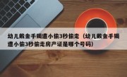 幼儿戴金手镯遭小偷3秒偷走（幼儿戴金手镯遭小偷3秒偷走房产证是哪个号码）