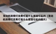 发动机故障灯亮黄灯是什么原因引起的（发动机故障灯亮黄灯是什么原因引起的图片）