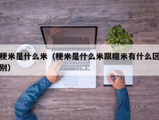 粳米是什么米（粳米是什么米跟糯米有什么区别）