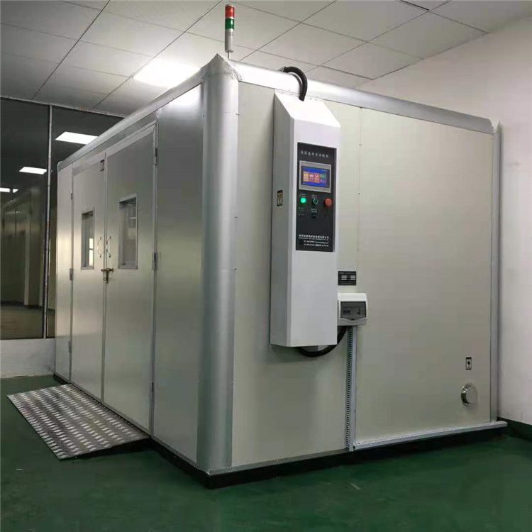 步入式试验室测试的产品的条件