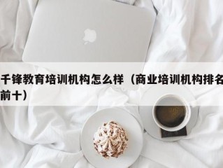 千锋教育培训机构怎么样（商业培训机构排名前十）