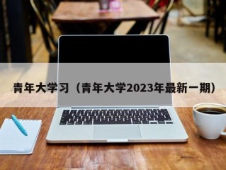 青年大学习（青年大学2023年最新一期）